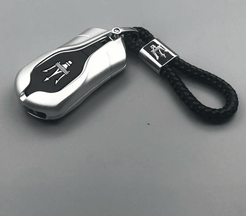 マセラティ ギブリ レヴァンテ クワトロポルテ キーカバー 柔らかい キーケース 保護カバー カスタム - iCarCompanion