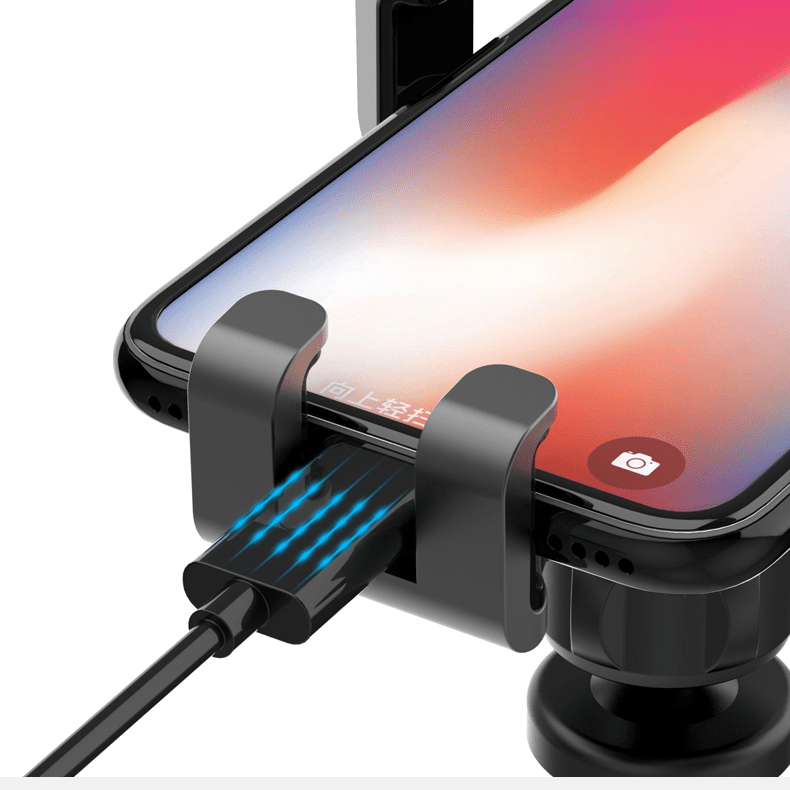 車載ホルダー スマホホルダー 重力式自動開閉 エアコン吹き出し口用 全機種 - iCarCompanion