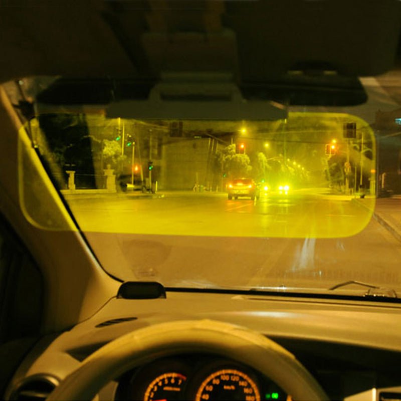 昼夜兼用 車用サンシェード 日よけ用品 眩しい光緩和 長時間運転 特殊遮光素材 - iCarCompanion
