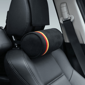 低反発　ランバーサポート ヘッドレストクッション ネックパッド 首 車 アルカンターラ - iCarCompanion
