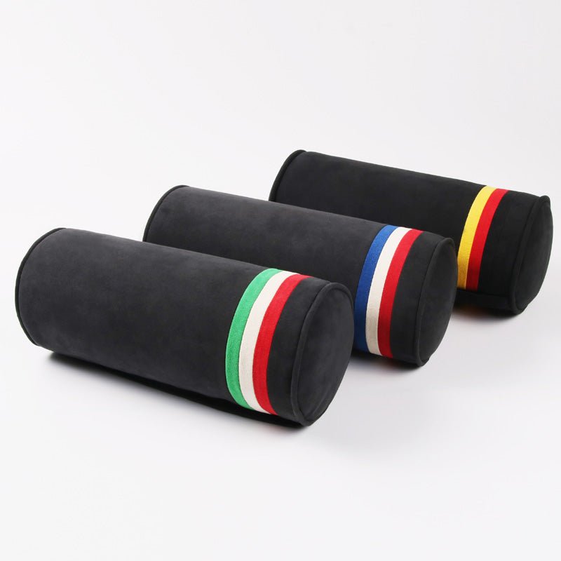 低反発　ランバーサポート ヘッドレストクッション ネックパッド 首 車 アルカンターラ - iCarCompanion