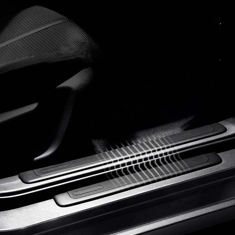 汎用 サイドステップ バンパーストリップ 取り付け簡単 キズ防止 保護フィルム - iCarCompanion