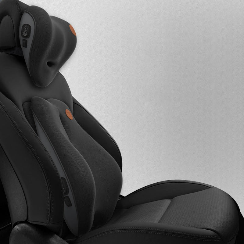 マッサージクッション 人間工学 高品質 低反発メモリーフォーム 疲労回復 車用 - iCarCompanion