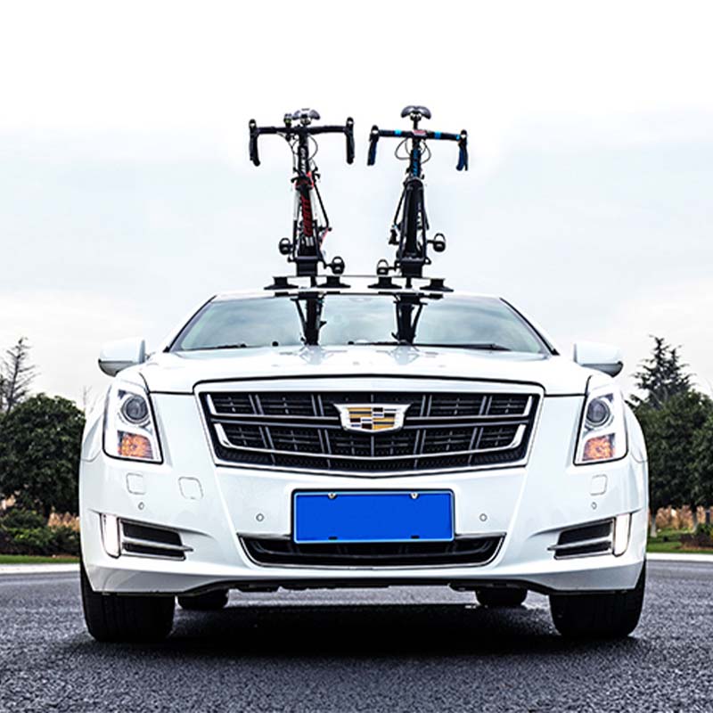 ルーフ自転車ラック 吸盤式 全車種対応 軽量 使いやすい 安定 多色 おしゃれ サイクルキャリア - iCarCompanion