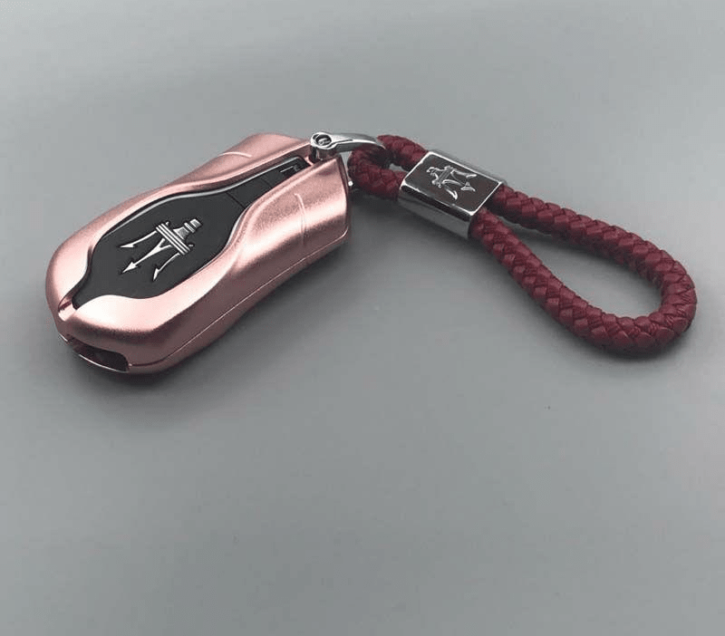 マセラティ ギブリ レヴァンテ クワトロポルテ キーカバー 柔らかい キーケース 保護カバー カスタム - iCarCompanion