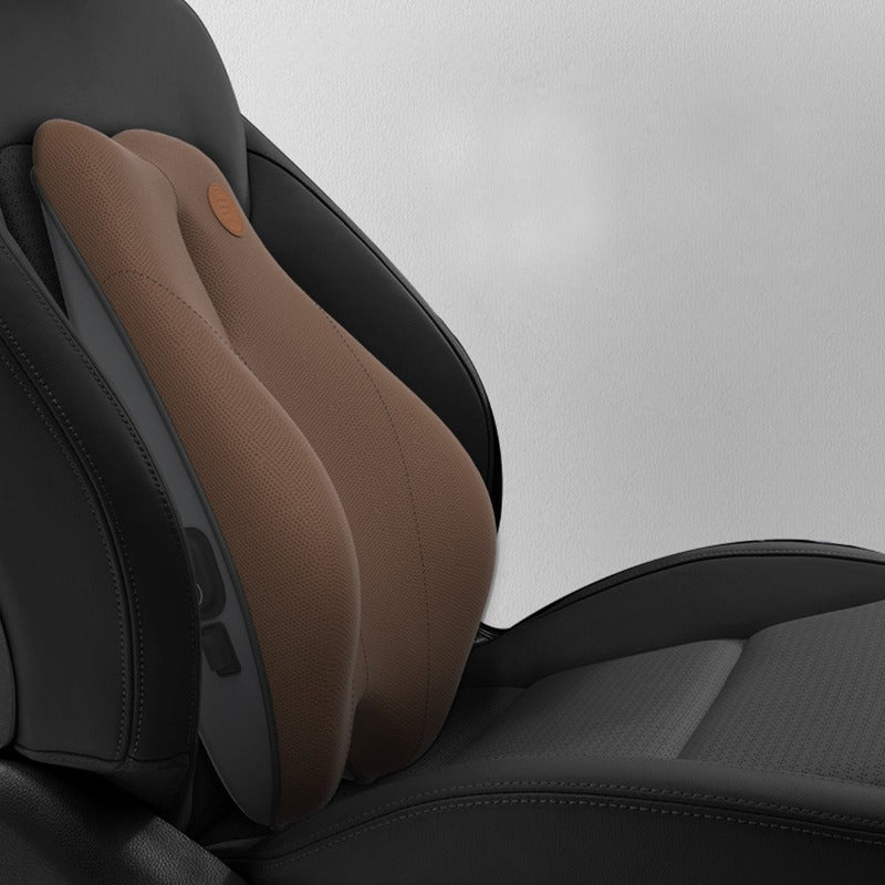 マッサージクッション 人間工学 高品質 低反発メモリーフォーム 疲労回復 車用 - iCarCompanion