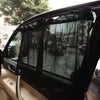 収納着脱簡単 吸盤で装着 快適カーライフ 車用 日よけ 遮光 UVカット 通気 - iCarCompanion