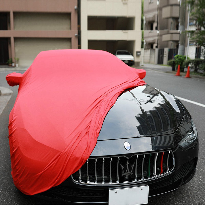 オーダーメイド 最高級生地  柔かい 裏起毛車カバー 専用カーカバー - 防水5層構造 | iCarCompanion