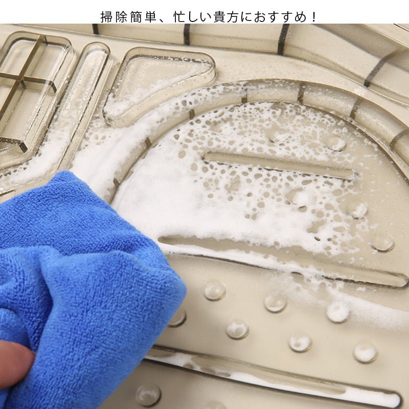 防水 PVC製 汎用型フロアマット 左右ハンドル 汚れ防止 DIY 滑り防止 耐久 専用フロアマット | iCarCompanion